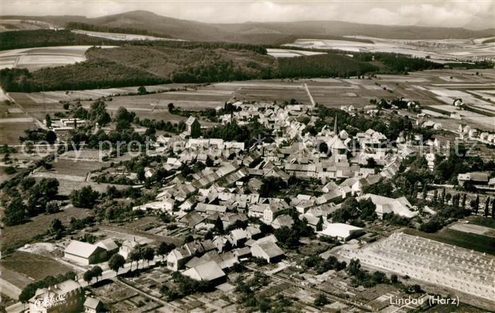 Lindau Eichsfeld Harz Fliegeraufnahme