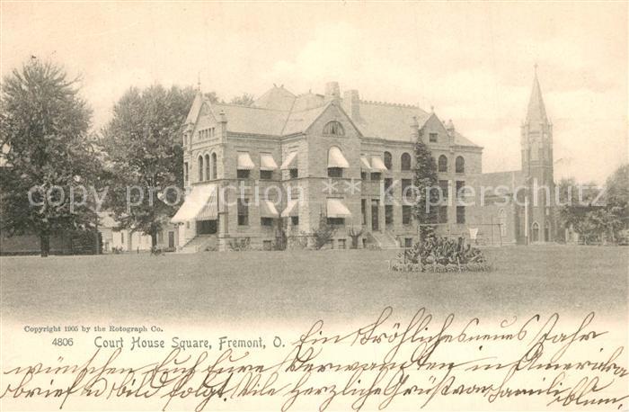 Fremont Ohio Court Hous Square