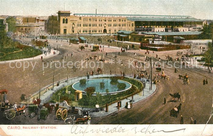 Cairo Egypt Railway-Staton