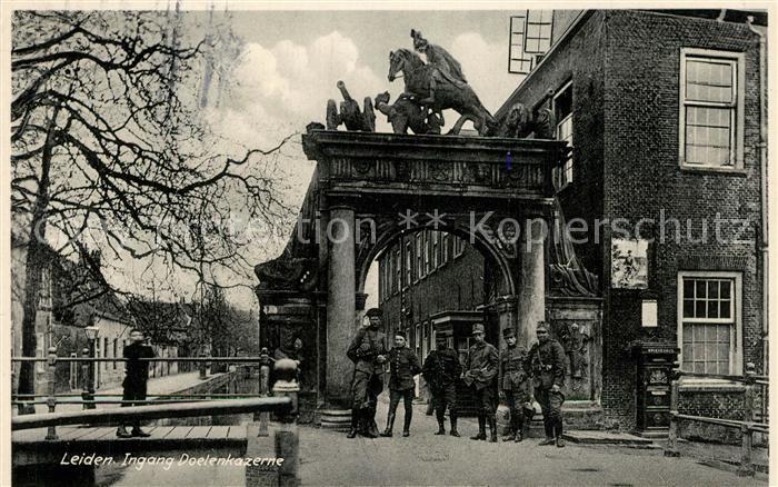Leiden Ingang Doelenkazerne