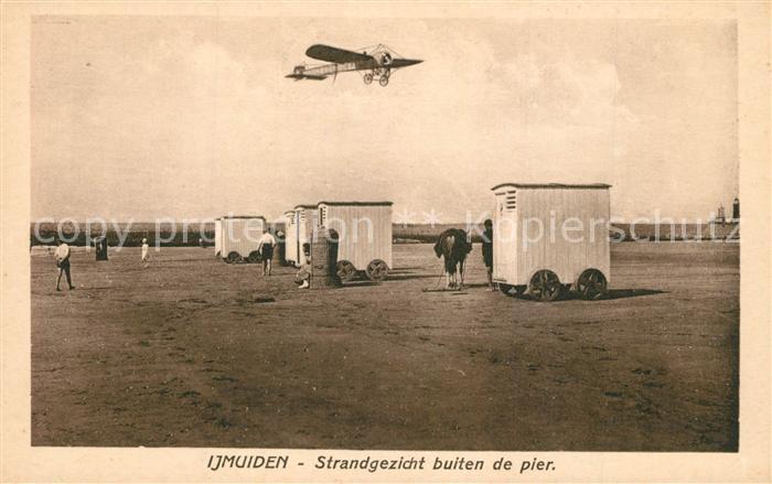 Ijmuiden Strandgezicht buiten de pier