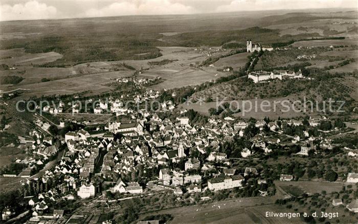 Ellwangen Jagst Fliegeraufnahme