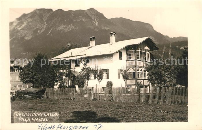Oberstdorf Villa Waibel