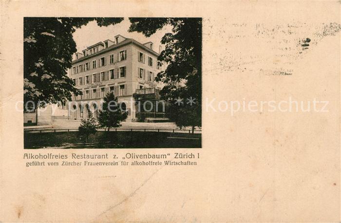 Zuerich ZH Alkoholfreises Restaurant  Olivenbaum