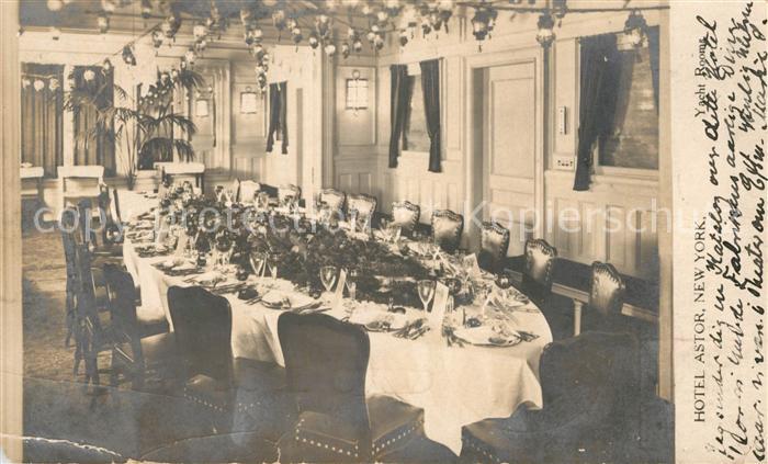 New York City Hotel Astor