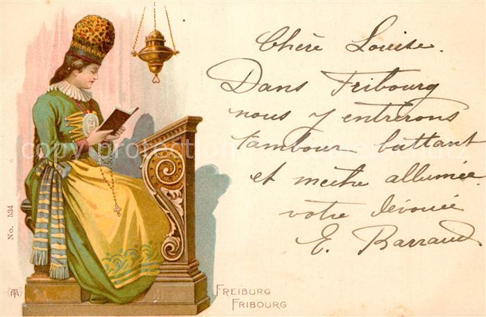 Fribourg FR Frau Kirche