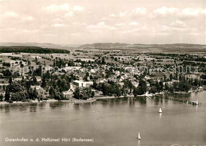 Gaienhofen Fliegeraufnahme Halbinsel Hoeri