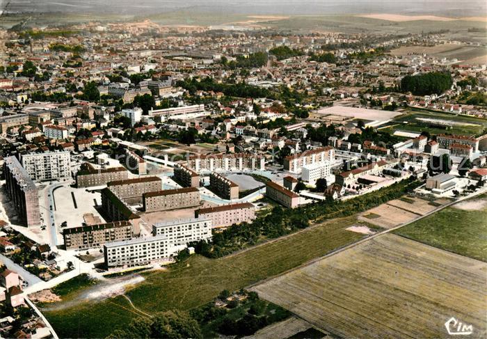 Chalons-en-Champagne Marne Fliegeraufnahme