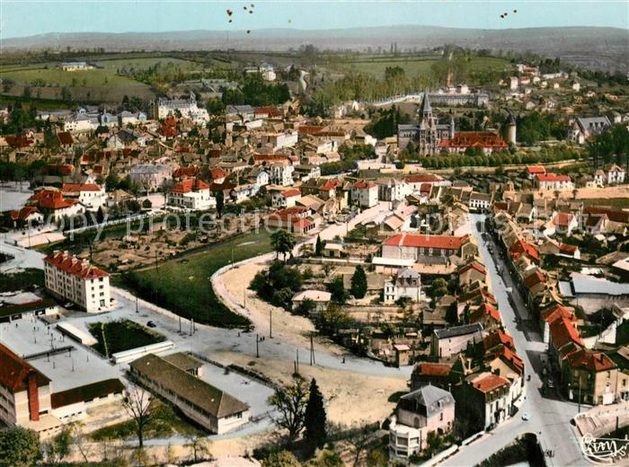 Paray-le-Monial Fliegeraufnahme