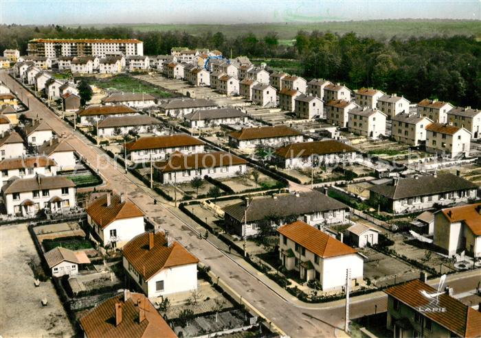 Villerupt Fliegeraufnahme Quartier bloc Robespierre