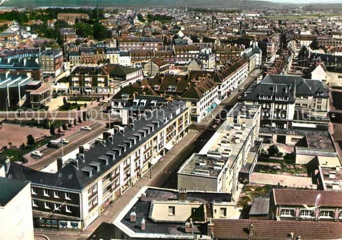 Elbeuf 76 Fliegeraufnahme Rue des Martyrs