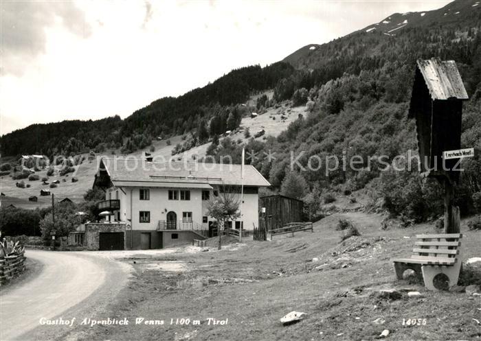 Wenns Pitztal Tirol Gasthof Alpenblick