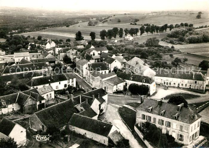 Pourrain Yonne Fliegeraufnahme