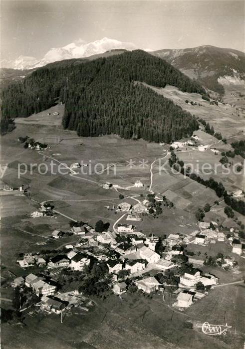 Bellecombe-en-Bauges Fliegeraufnahme
