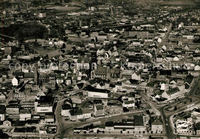 Heilbronn Neckar Fliegeraufnahme