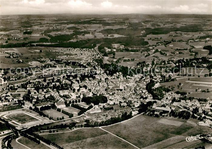 Wangen Allgaeu Fliegeraufnahme