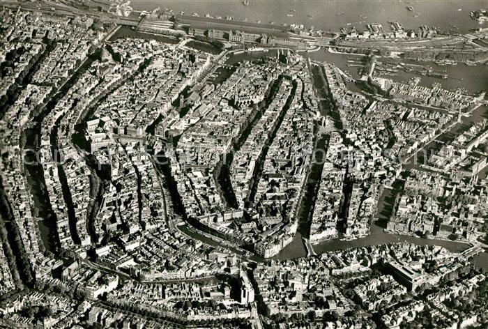 Amsterdam Niederlande Fliegeraufnahme
