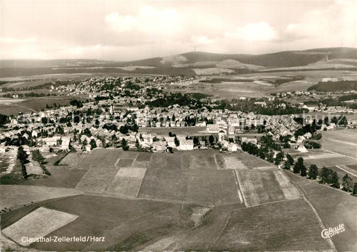 Clausthal-Zellerfeld Fliegeraufnahme