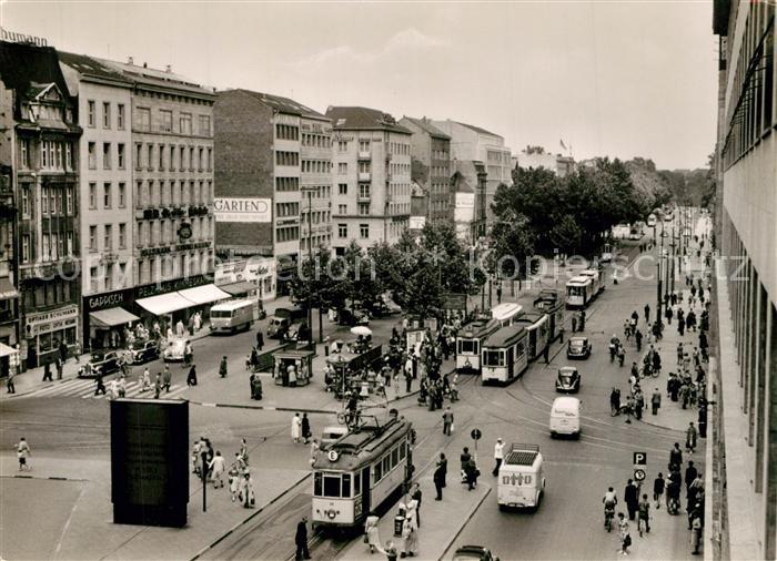 Duesseldorf Alleestrasse Strassenbahn