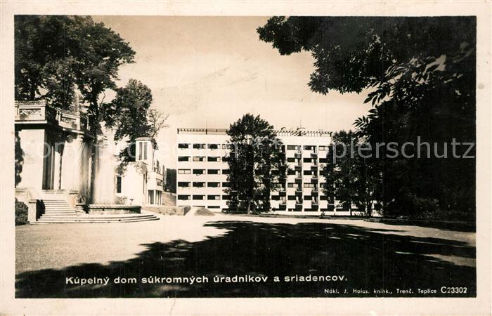 Teplice Kupelny dom sukromnych uradnikov a sriadencov
