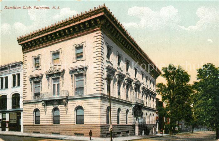Paterson New Jersey Eamilton Club