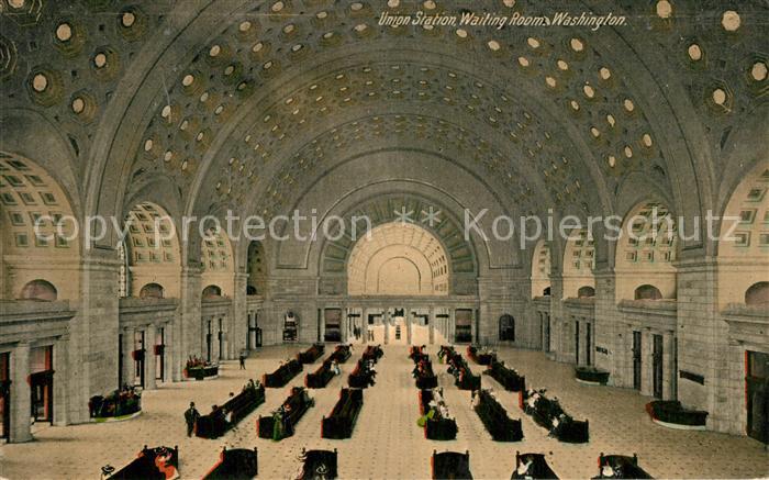 Washington DC Union Station Waiting Room