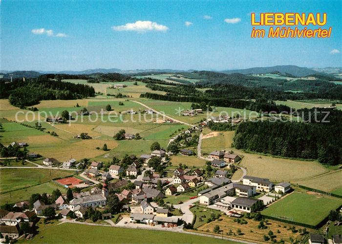 Liebenau Oberoesterreich Fliegeraufnahme