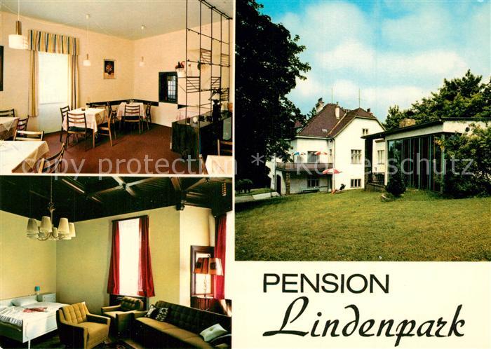 Hinterbruehl Niederoesterreich Pension Lindenpark Gaststube Zimmer