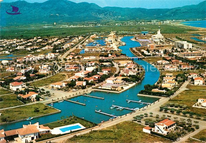 Ampuriabrava Fliegeraufnahme