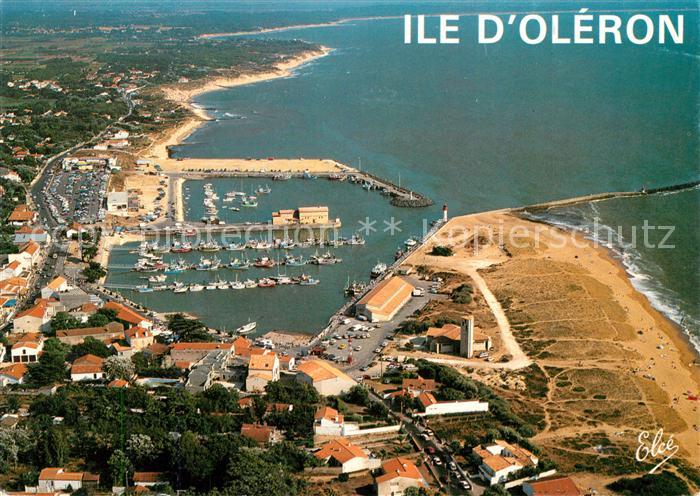 Ile d Oleron La Cotiniere Vue aerienne