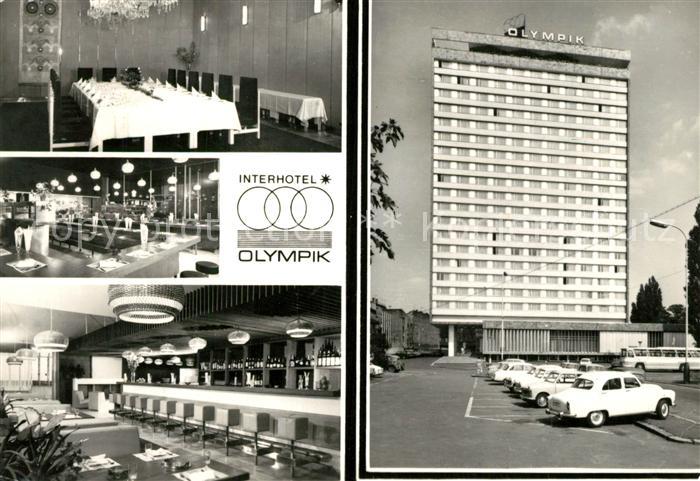 Praha Prahy Prague Interhotel Olympik Tagungsraum Foyer Bar