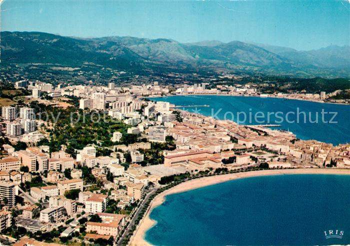 Ajaccio Fliegeraufnahme Vue d’ensemble aerienne de la Ville