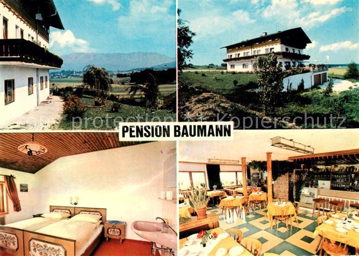 St Georgen Attergau Pension Baumann Zimmer Gastraum Bar