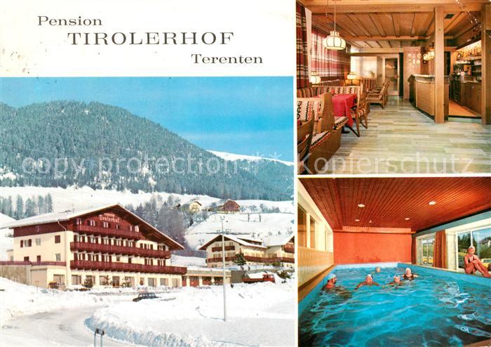 Terenten Vintl Suedtirol Pension Tirolerhof Gaststube Hallenbad
