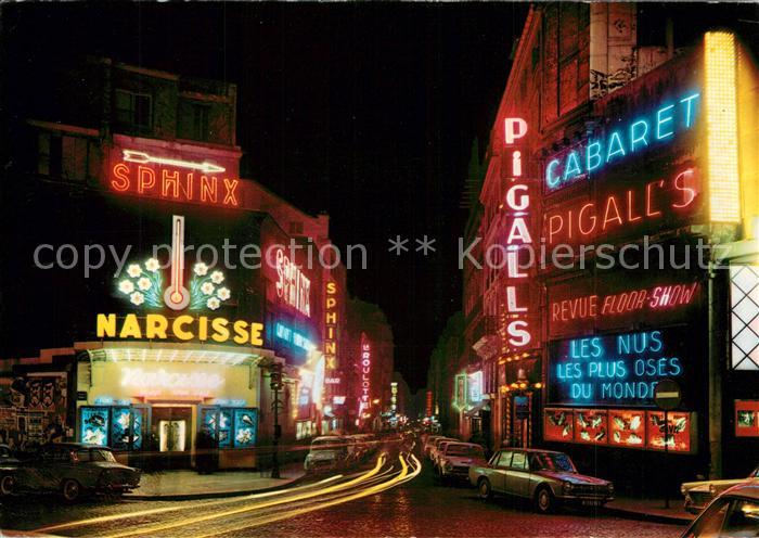 Paris Pigalle la nuit