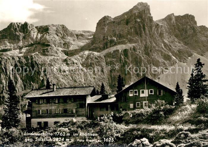 Lindauer Huette im Rhaetikon und Sulzfluh