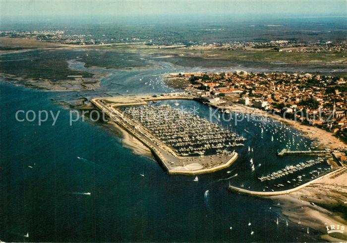 Arcachon Gironde Le Port de Plaissance Vue aerienne