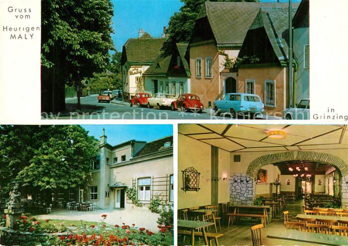 Grinzing Wien Heuriger bei Maly Garten Gastraum