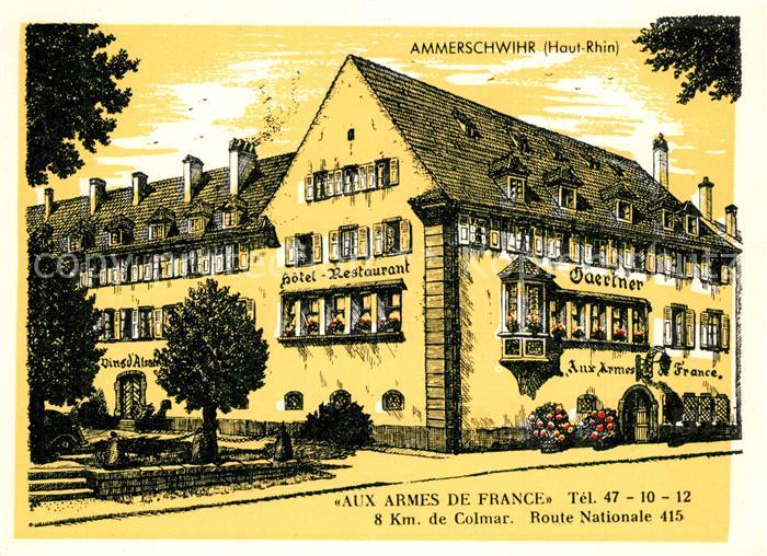 Ammerschwihr Hotel Restaurant Gaertner