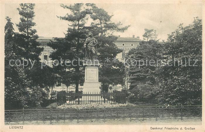 Liegnitz Legnica Denkmal Friedrichs des Grossen