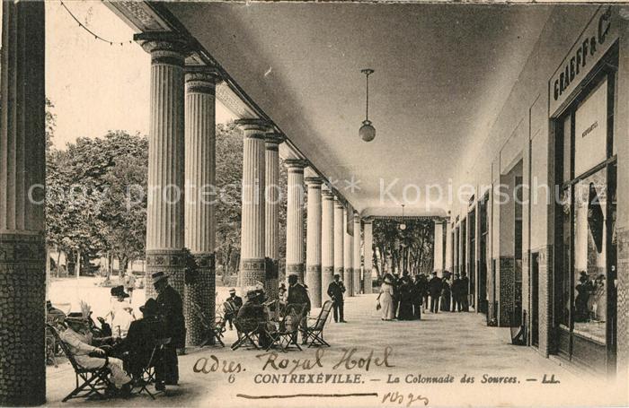 Contrexeville Vosges Colonnade ds Sources