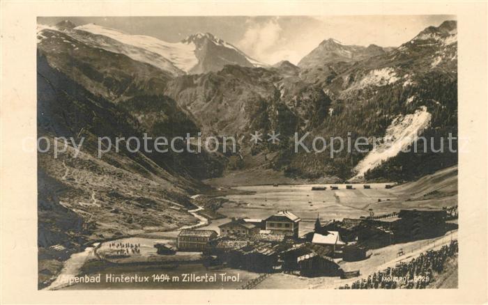 Hintertux Zillertal Panorama