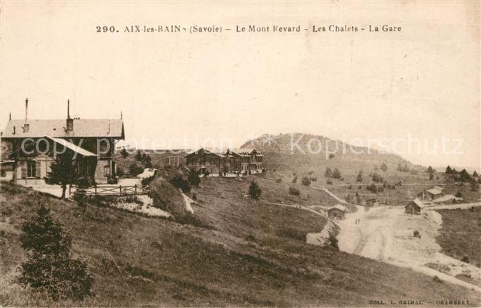 Aix-les-Bains Mont Revard Chalets Gare