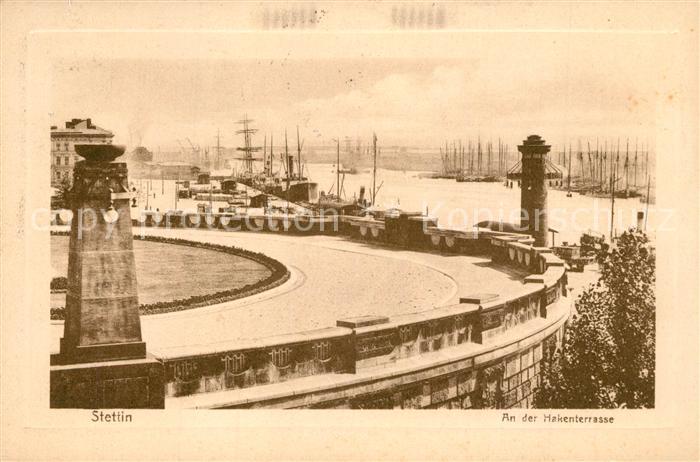 Stettin Szczecin Pommern Hakenterrasse