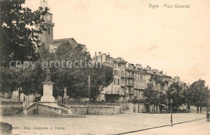 Digne-les-Bains Place Gassendi