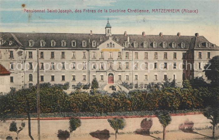 Matzenheim Pensionat Saint Joseph Frere de la Doct