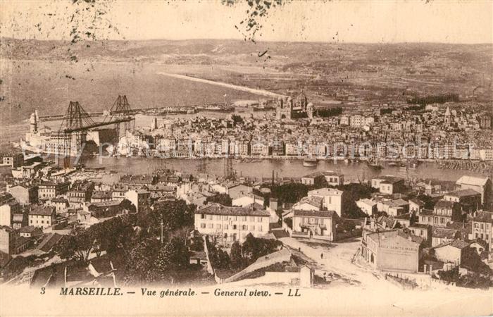 Marseille Bouches-du-Rhone Panorama