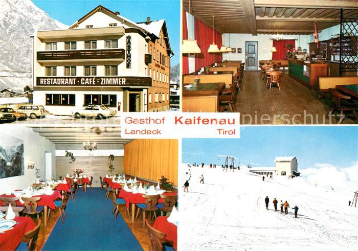 Landeck Tirol Gasthof Kaifenau Winter