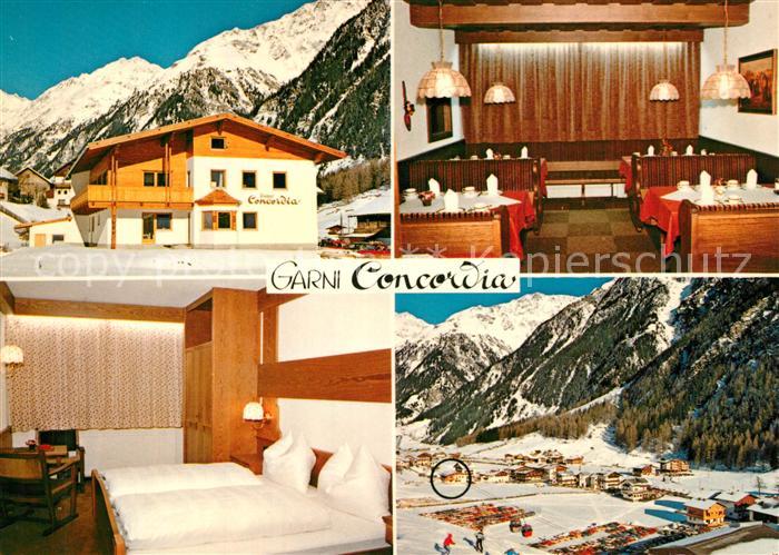 Soelden oetztal Hotel Concordia garni Winter