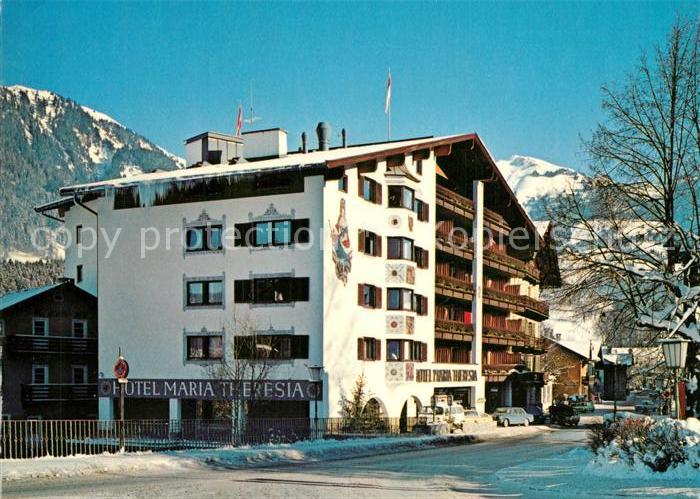 Kitzbuehel Tirol Wintersportplatz Hotel Maria Theresia
